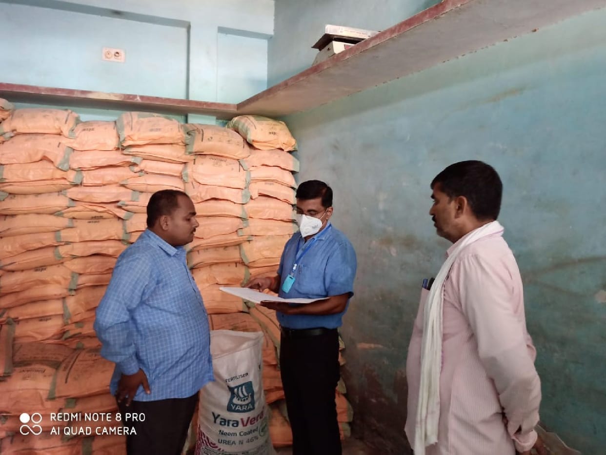 47 shops of manure raided, notice to 19 shopkeepers