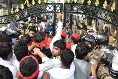 Clash with protesters on the road against unemployment, more than a hundred arrested