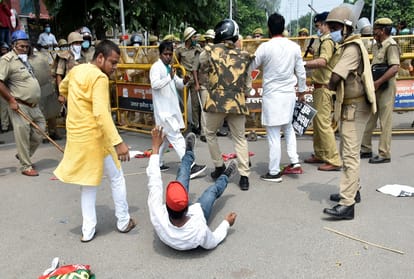 Clash with protesters on the road against unemployment, more than a hundred arrested