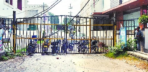 Rampur Bagh: Lockdown still in the streets here