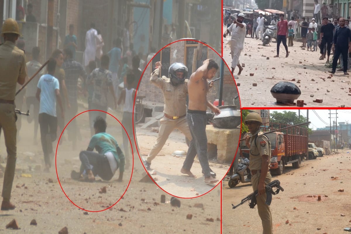 Baghpat violence: Minor controversy changed into ruckus in , chaos and stone pelting occurred for half an hour