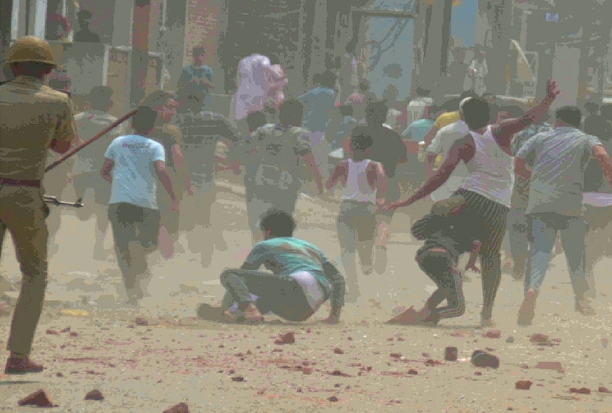 baghpat violence Things deteriorated due to the negligence of the police see photos
