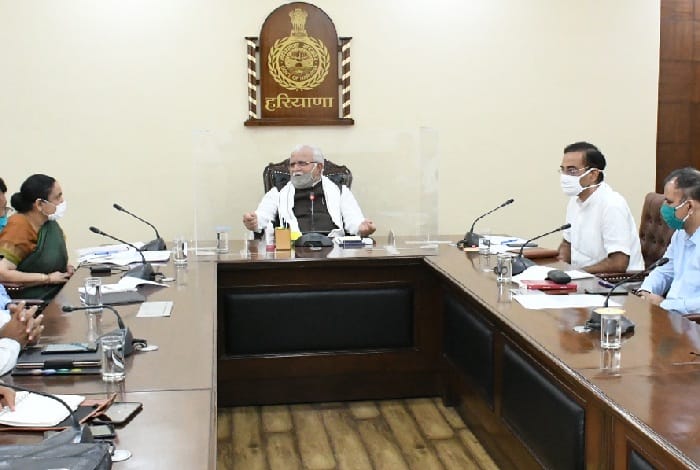 Haryana CM Manohar Lal Returned Back to Work, Coronavirus