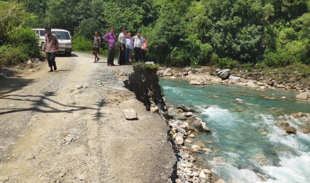 Bad Road in Kapkot
