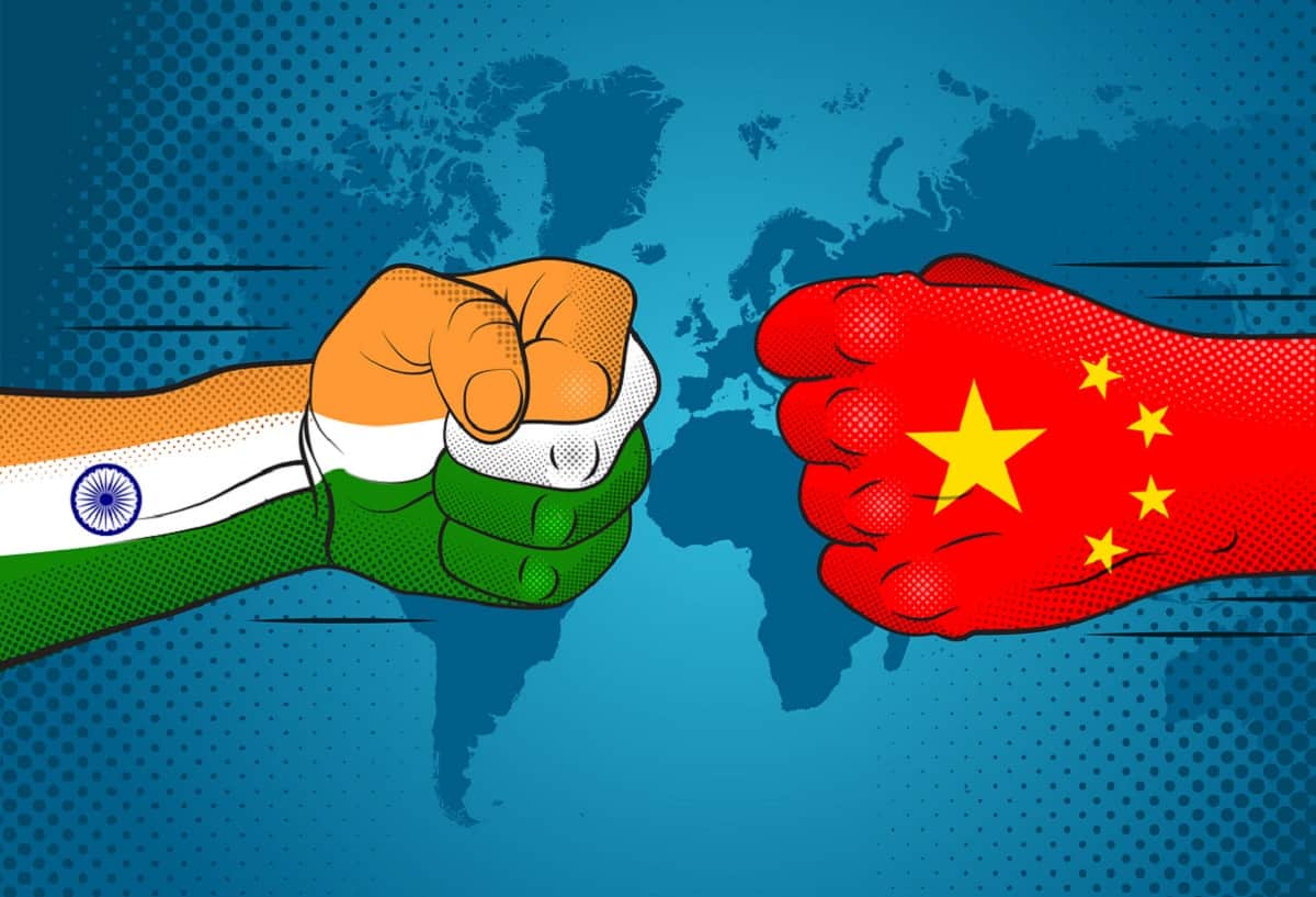 China troubled by the rise of India