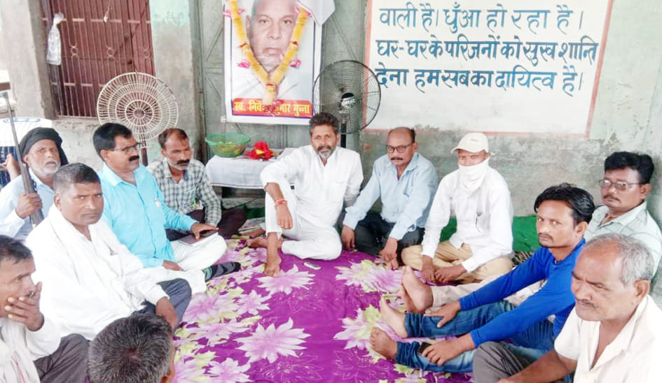 Ex MLA's son continue his protest for justice on 8th day