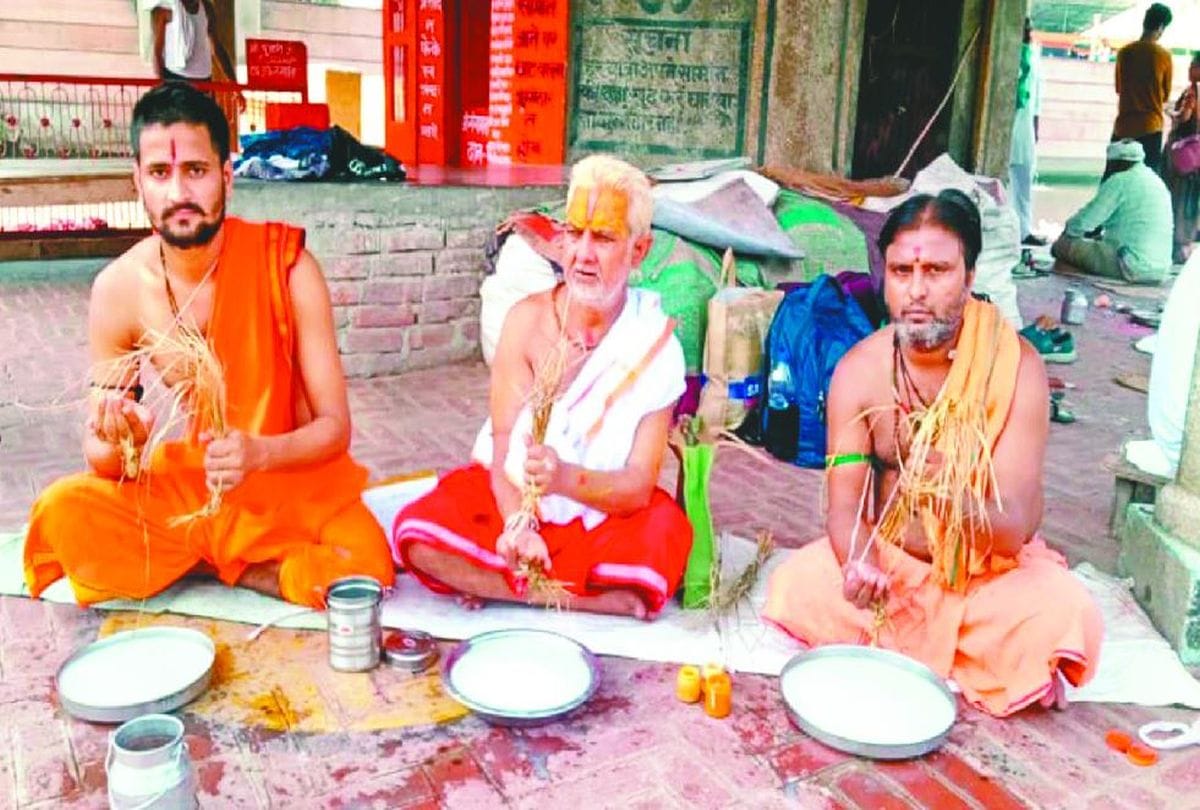 Pitru Paksha 2020: Devotees Can Not Come The Priests Tarpan In Soron