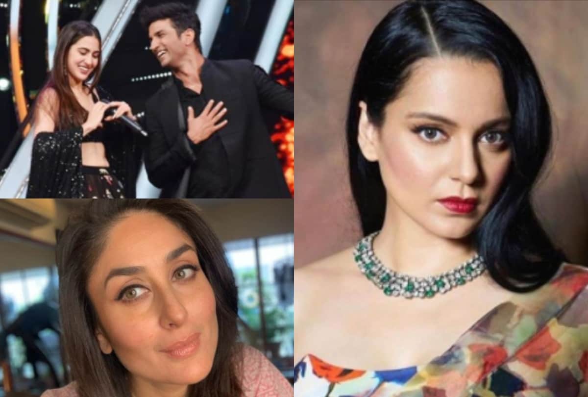 Kangana Ranaut slams kareena kapoor for sushant singh Rajput and Sara Ali Khan break up