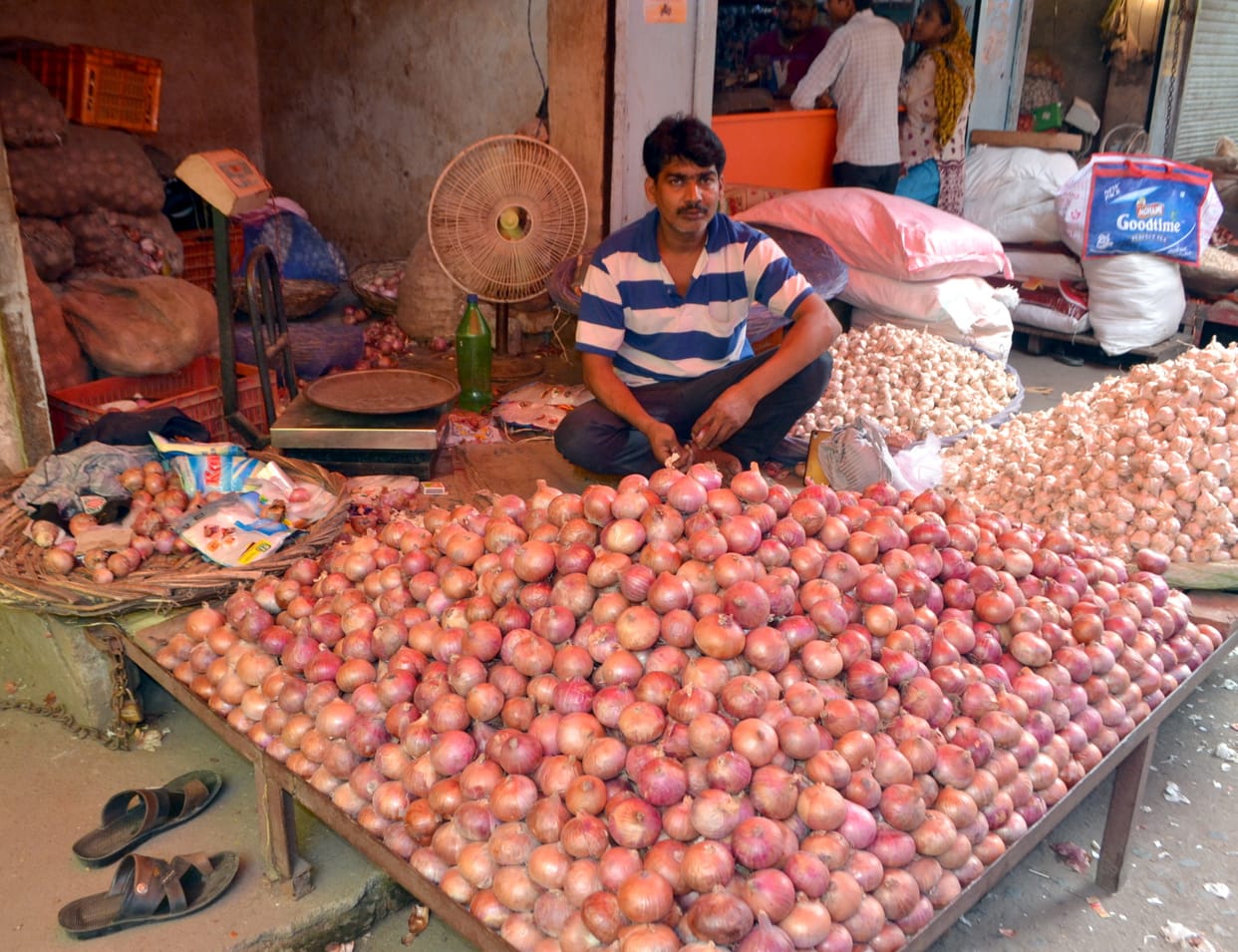 onion price decreases due to export ban