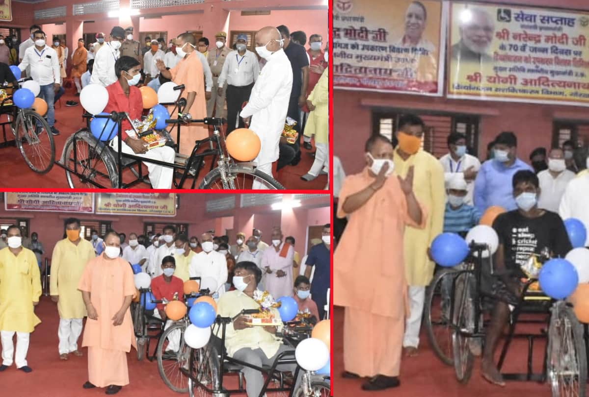 PM Narendra Modi 70 Birthday celebration in Gorakhnath temple gorakhpur news update see latest photos