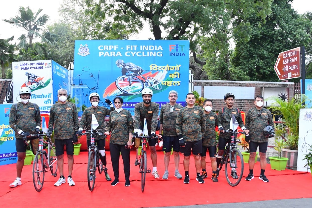 CRPF Divyang warriors will cover 900 km on cycle on PM Modi birthday