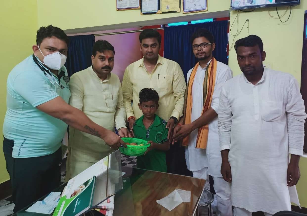 BJP leaders organized various programs on PM's birthday