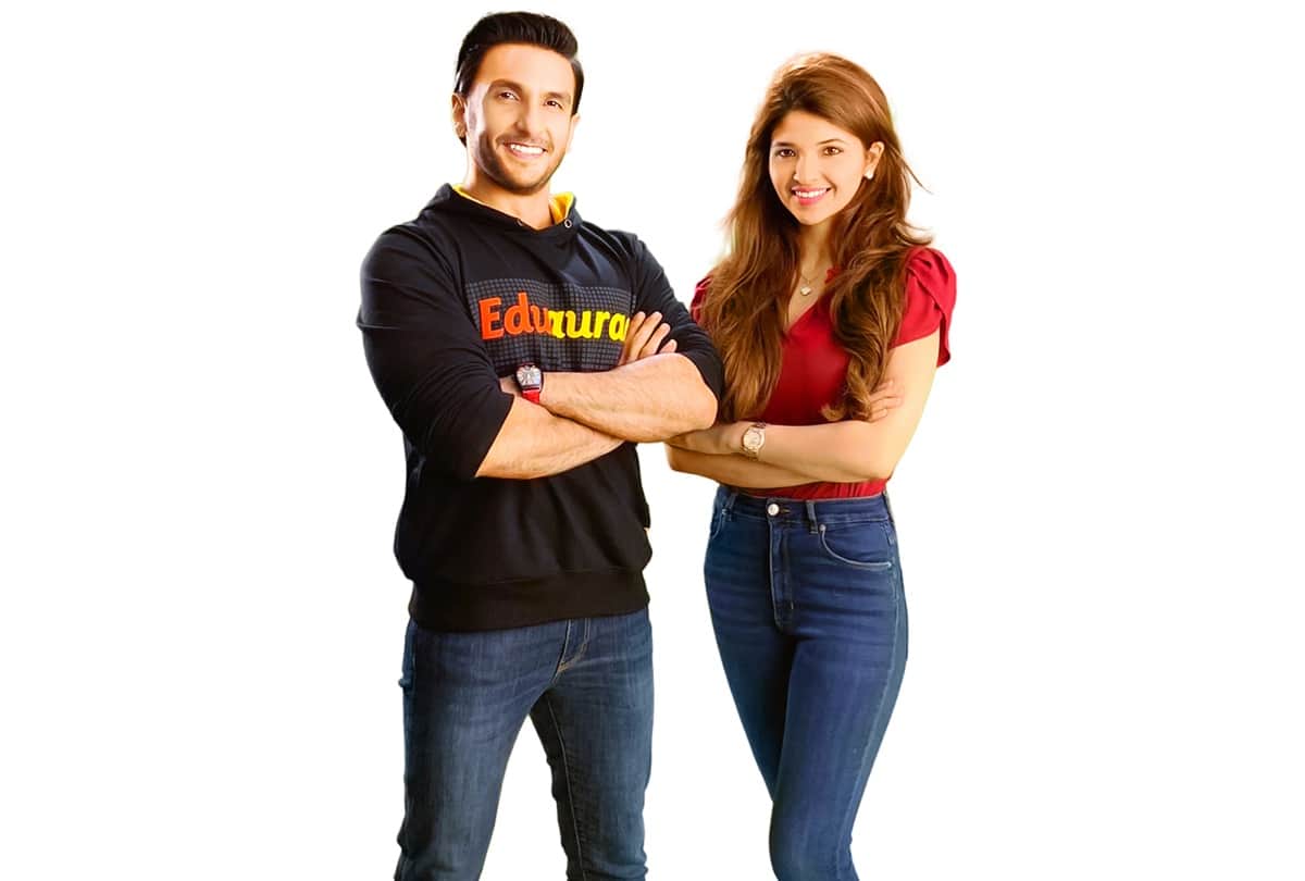 Ranveer singh launches online education app eduauraa availiable on android ios ZEE5 and web browser
