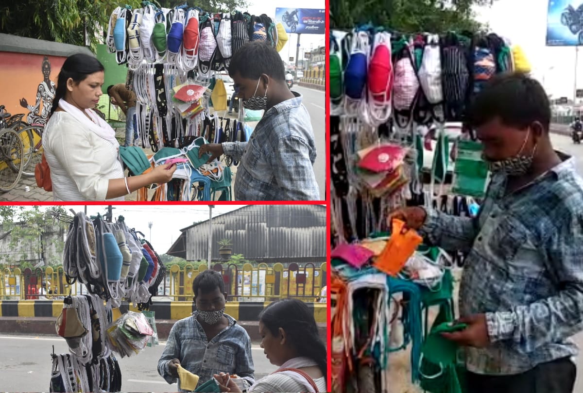 Doctor advice for Mask sold on bicycles and footpath due to corona infection