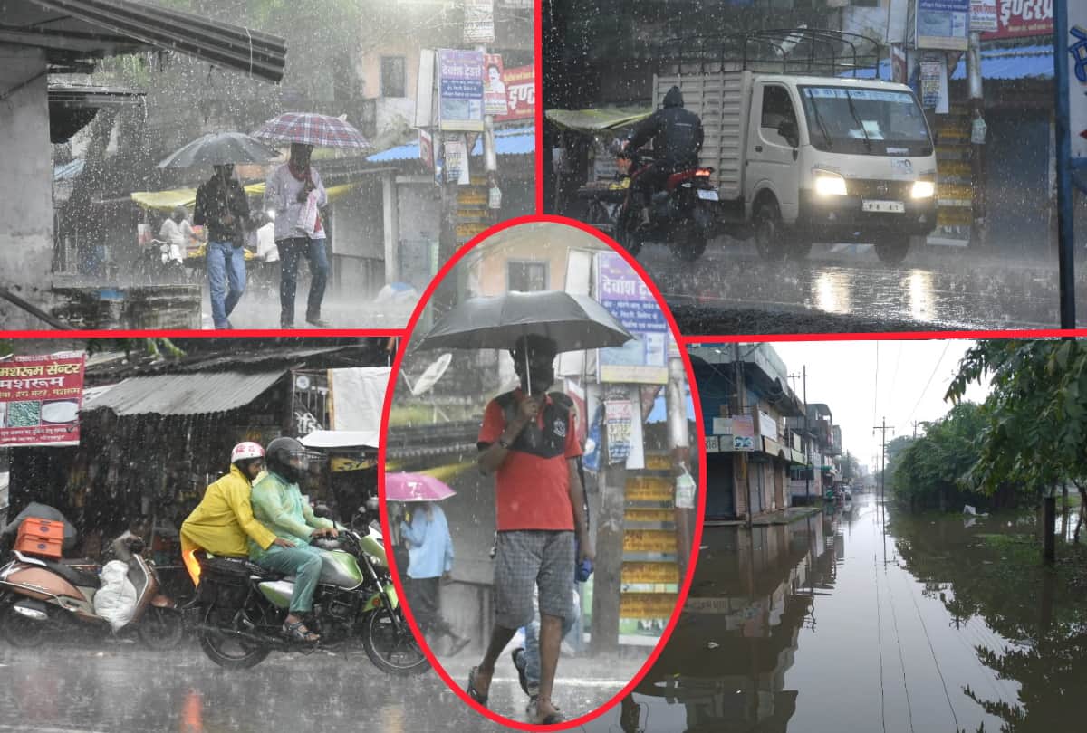 Gorakhpur Weather News update change weather and water logging in city after heavy rain