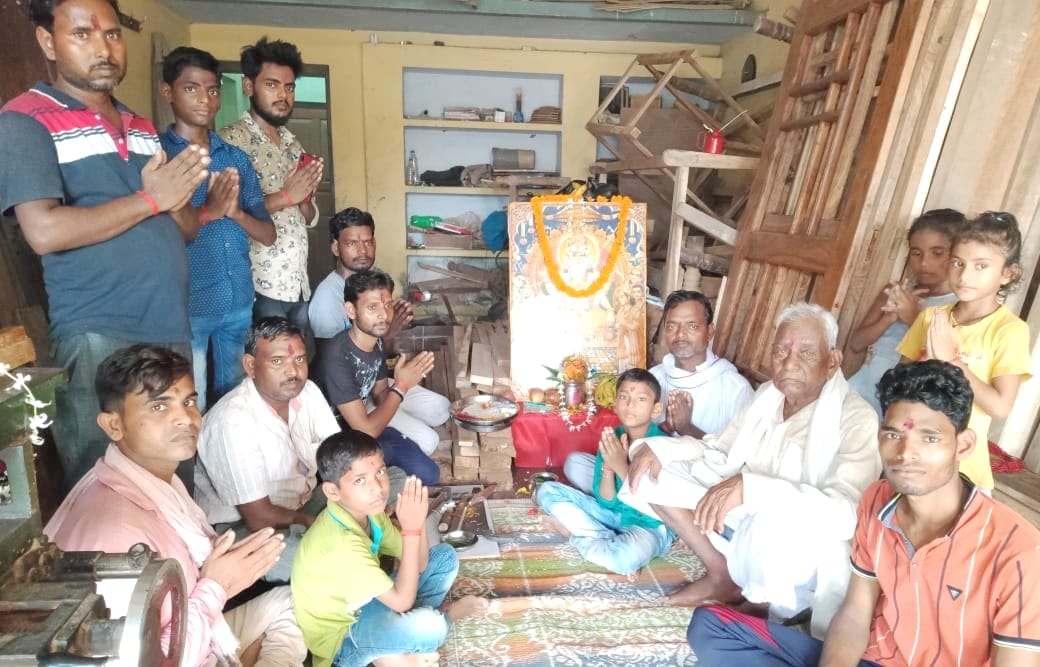 Adishilpi Vishwakarma worshiped by law