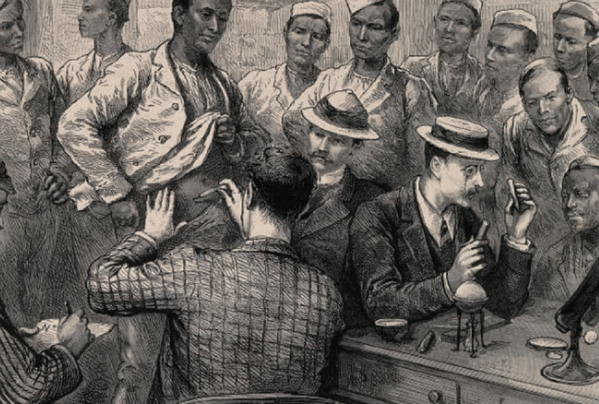 coronavirus lockdown used during British era laborers get one month salary