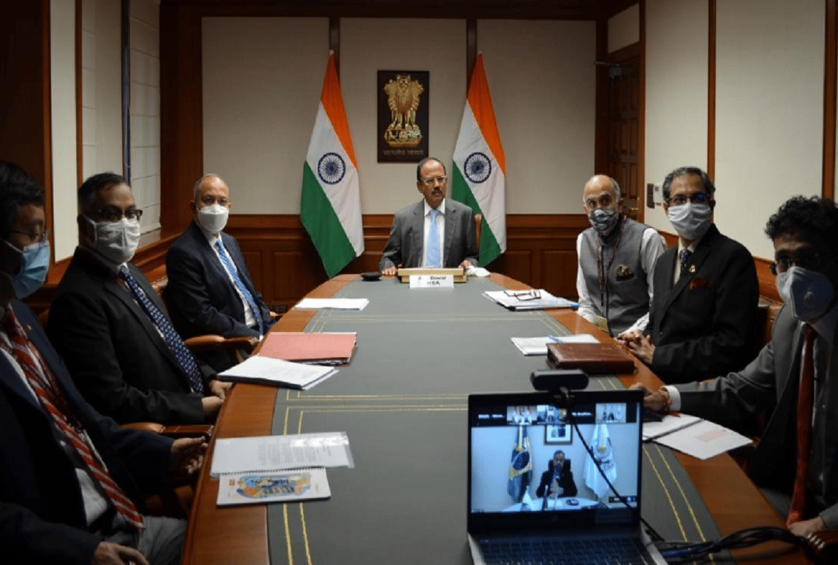 NSA Ajit Doval joins online meeting with national security advisors of BRICS countries