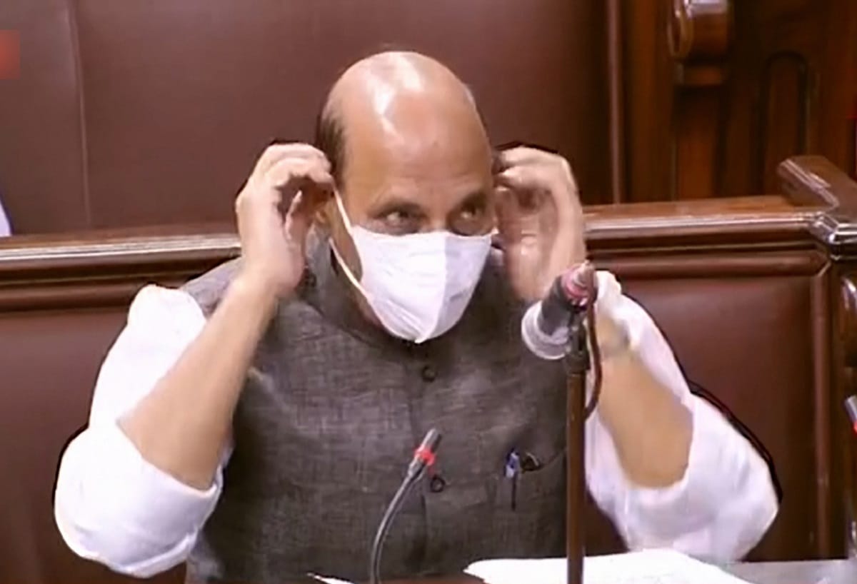 India China Border News: Rajnath Singh statement on India-China border issue in Rajya Sabha