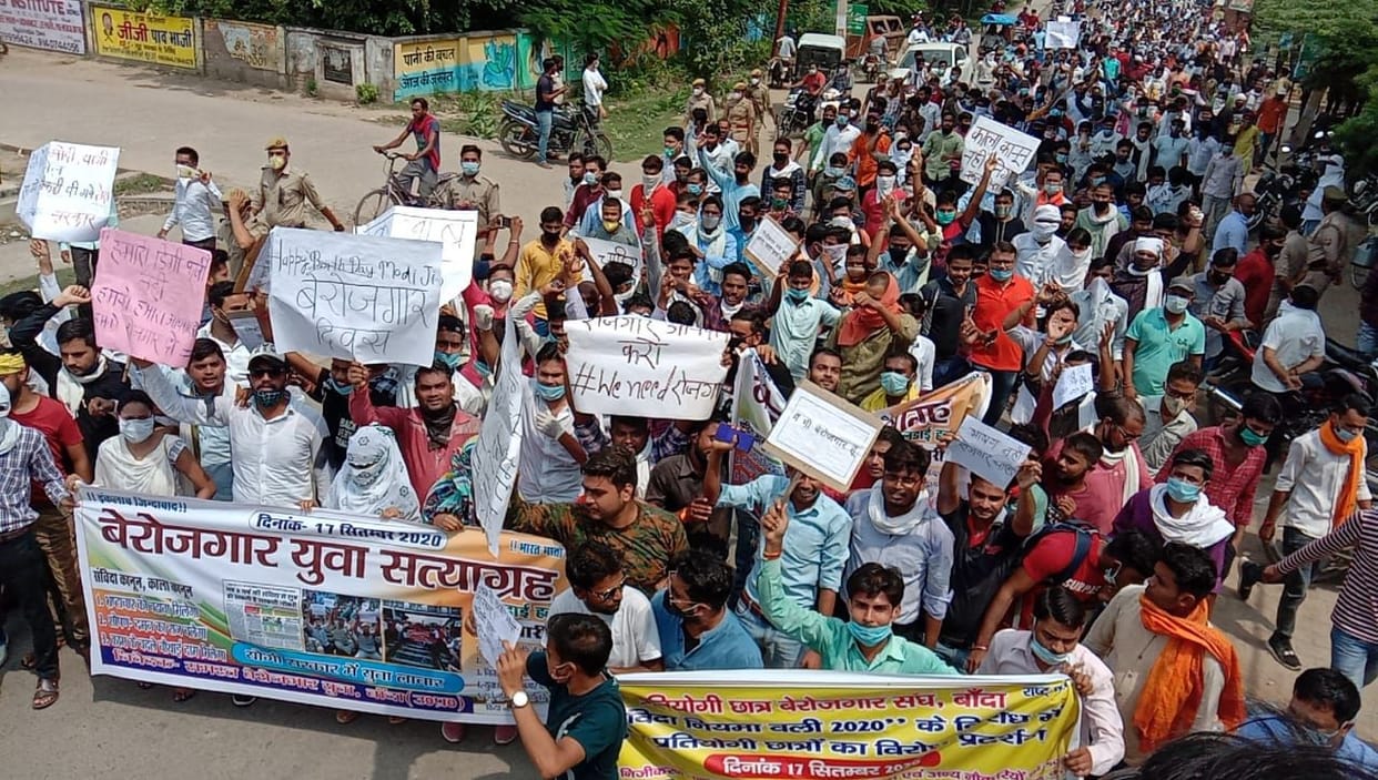 Unemployed on the streets, anger erupted over contract law
