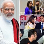 बॉलीवुड सितारों ने पीएम मोदी को दी जन्मदिन की बधाई