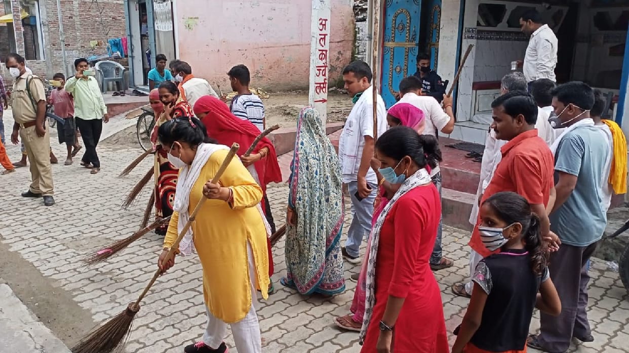 MLA gave message of cleanliness