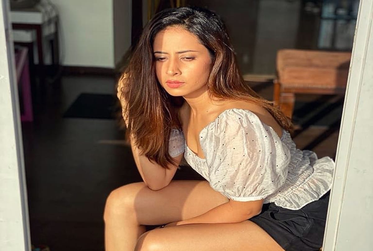 sargun mehta latest beautiful dress in hindi