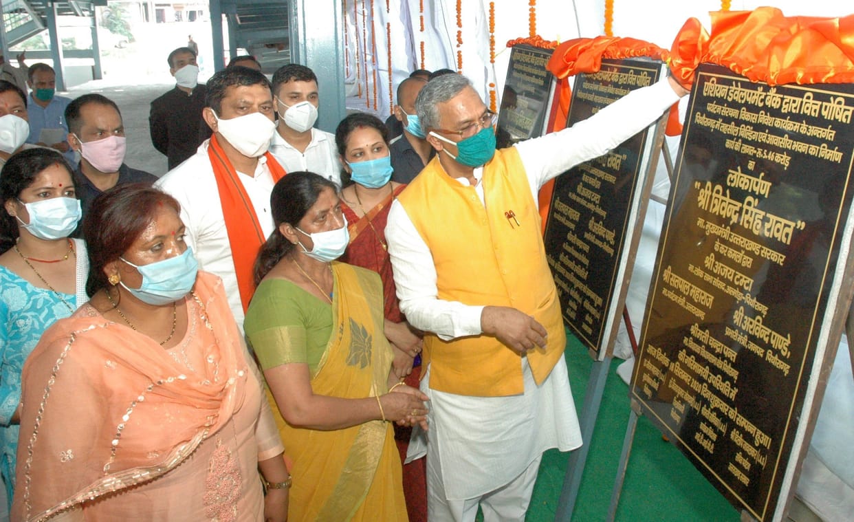 Multistoried parking dedicated to public in Pithoragarh