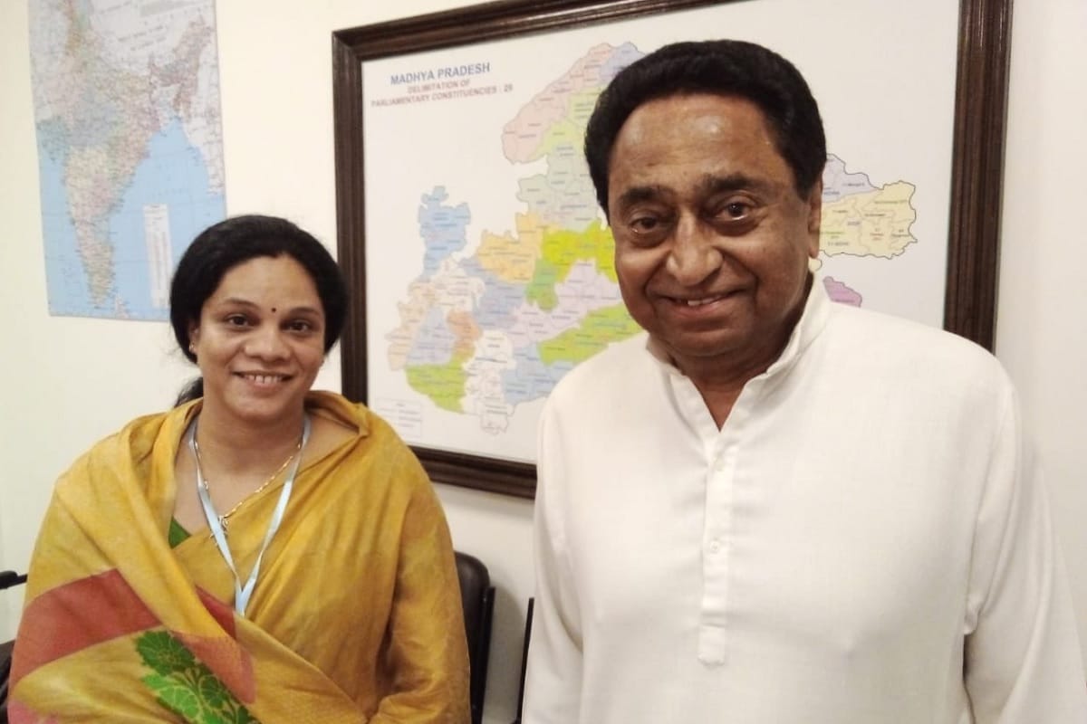 Former BJP MLA  Parul Sahu joined Congress in Madhya Pradesh