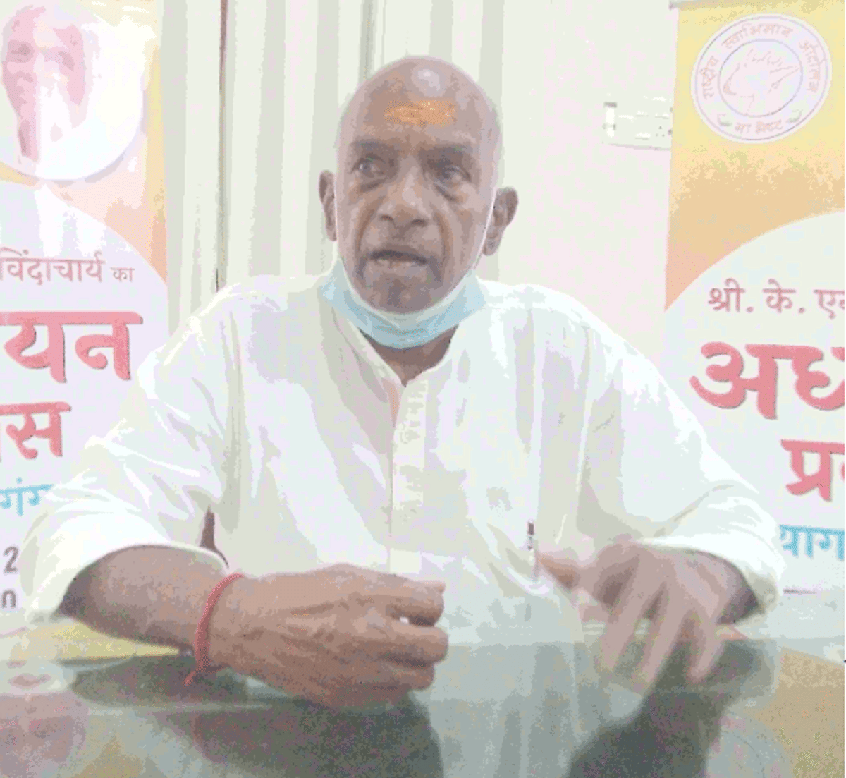 KN Govindacharya will once again start Ganga Yatra, assess the facts from Narora to Kanpur