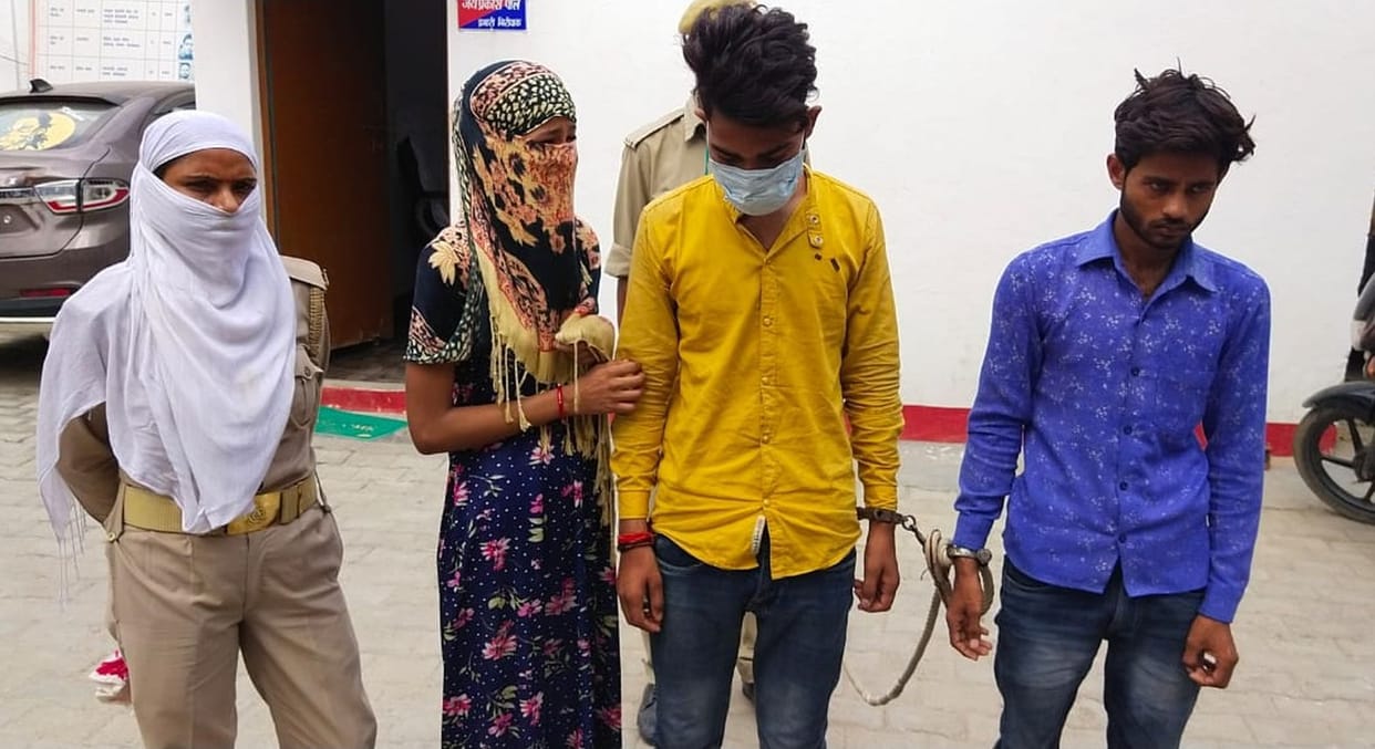 Police sent sister, brother-in-law and friend to jail
