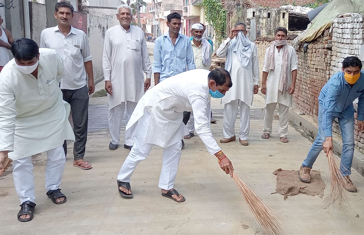 Cleanliness campaign conducted in Malandi and Jalalpur