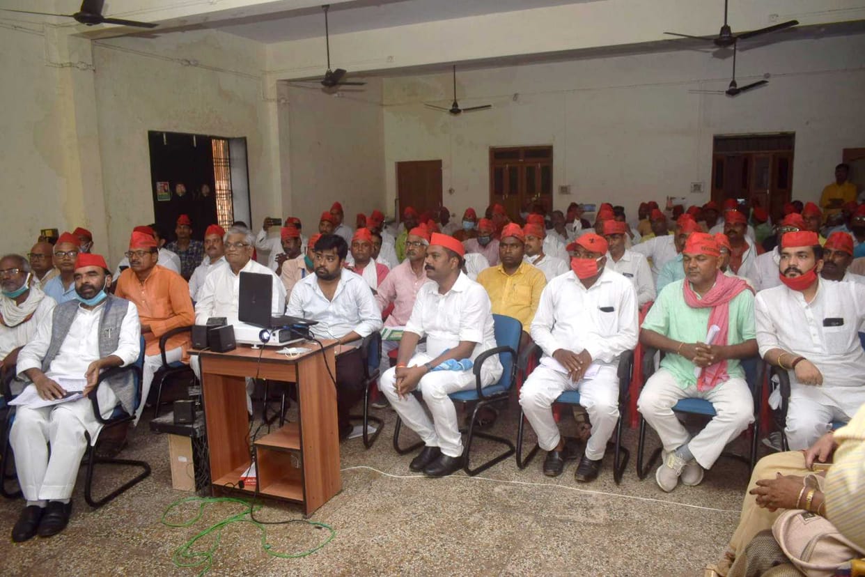 Tribute to Parasnath by winning the Malhani Vis by-election