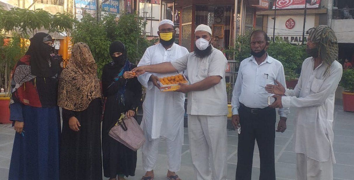 Muslim women prayed for Modi