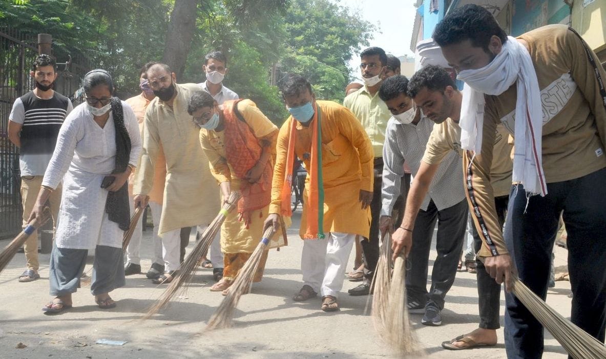 Cleanliness campaign launched on PM Modi's birthday