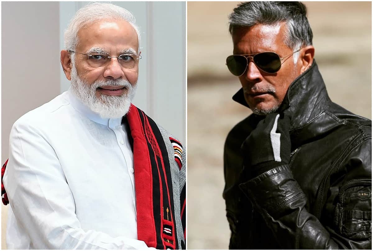 PM Narendra Modi Fit India Dialogue jokes about Milind Soman age