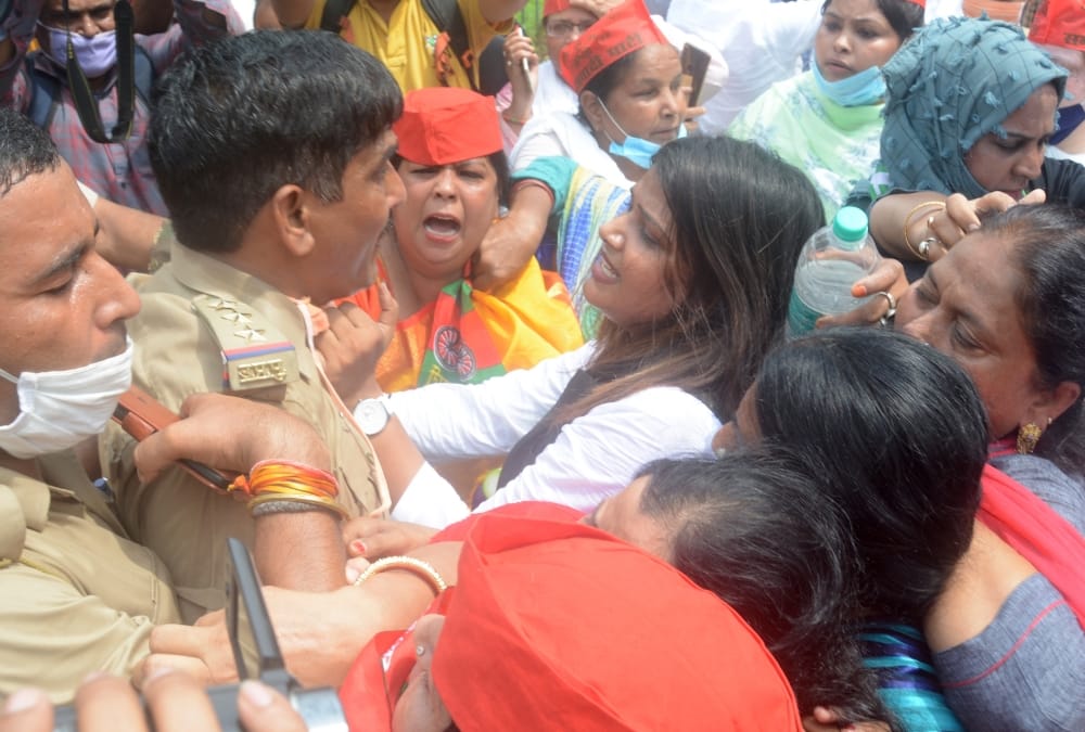 Unemployment issue echoed on PM Modi's birthday in lucknow