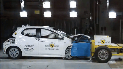 Toyota Yaris Euro NCAP Crash Test