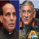 Rajnath singh, Bipin rawat, Ajit doval