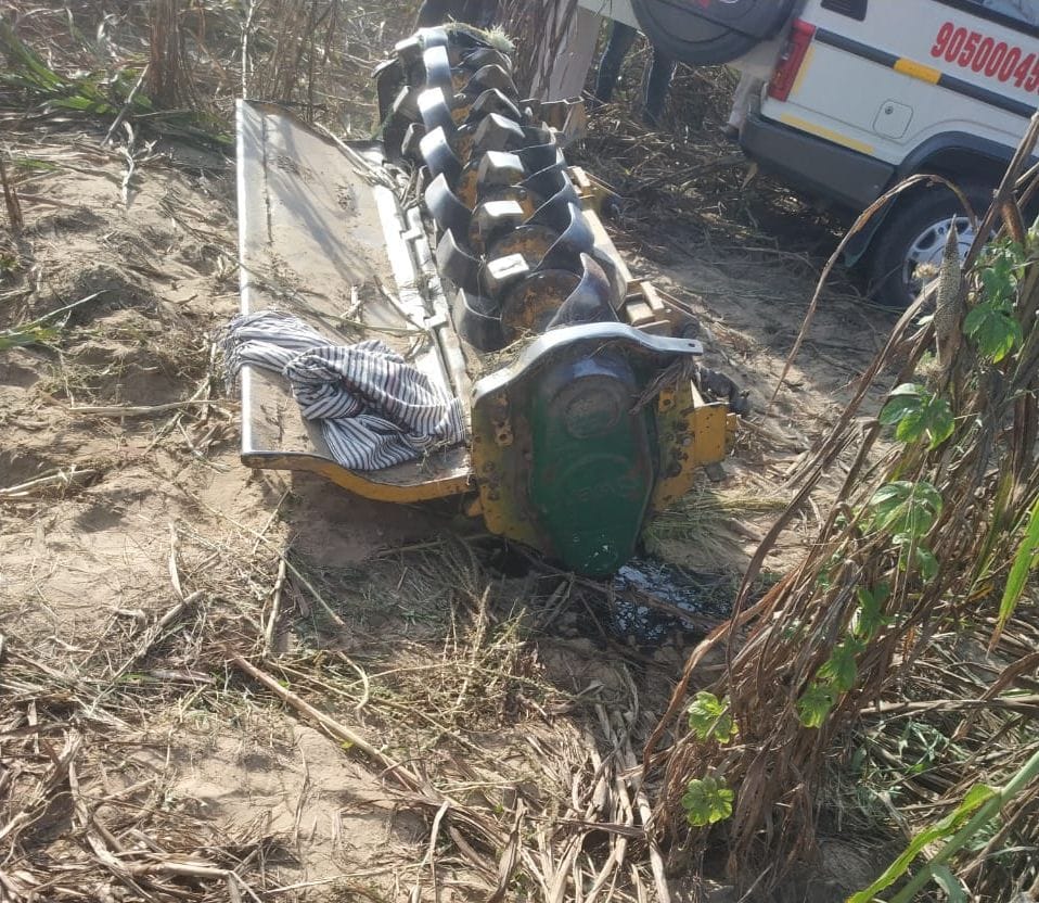 17-year-old teenager dies after being hit by rotavator