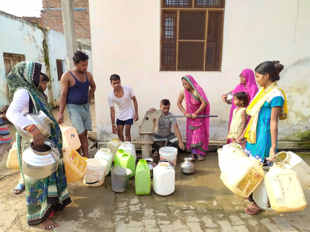 People upset for dirty water coming in many localty in city