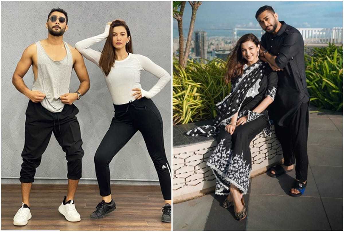 Ismail Darbar son zaid and Gauahar Khan in a Relationship