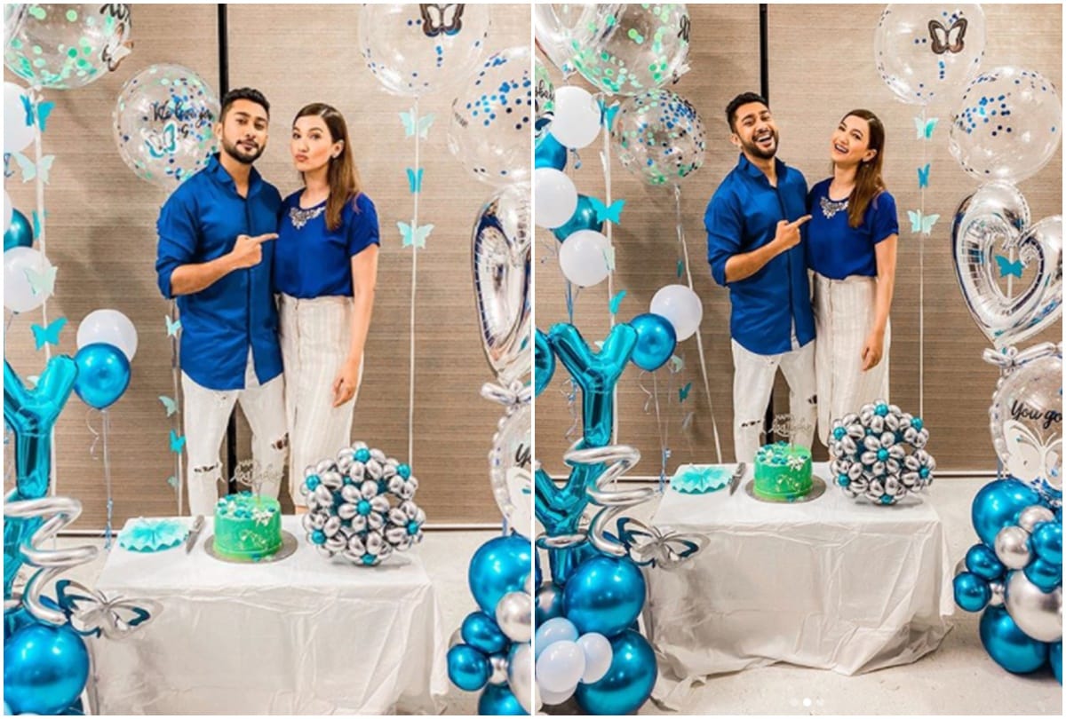 Ismail Darbar son zaid and Gauahar Khan in a Relationship
