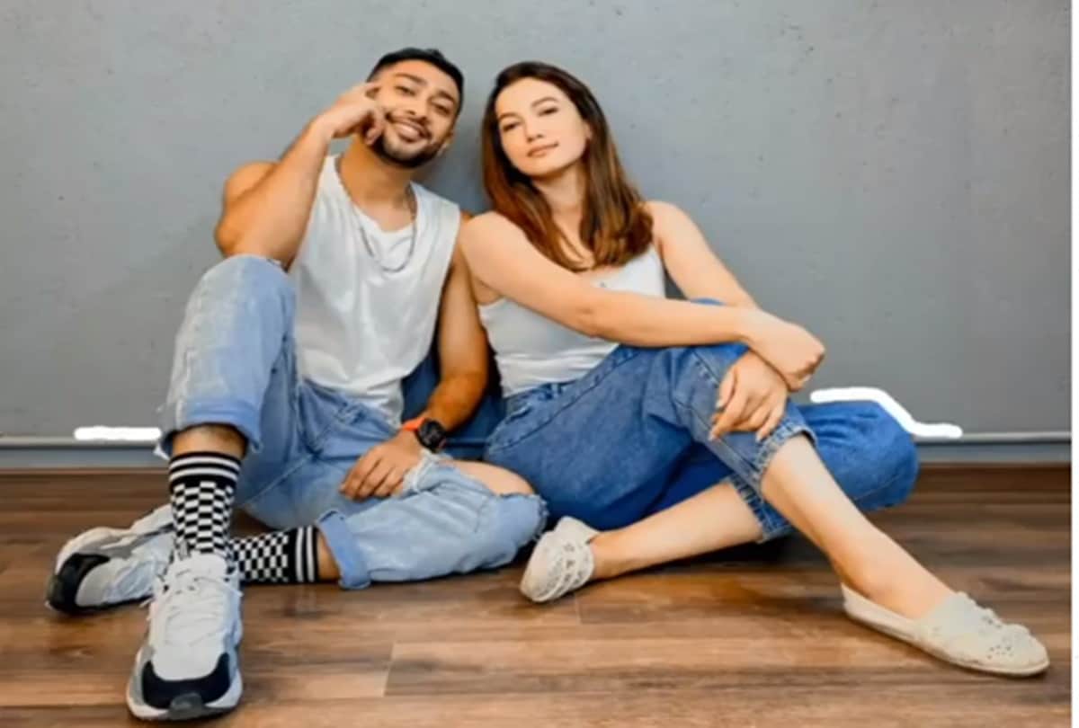 Ismail Darbar son zaid and Gauahar Khan in a Relationship