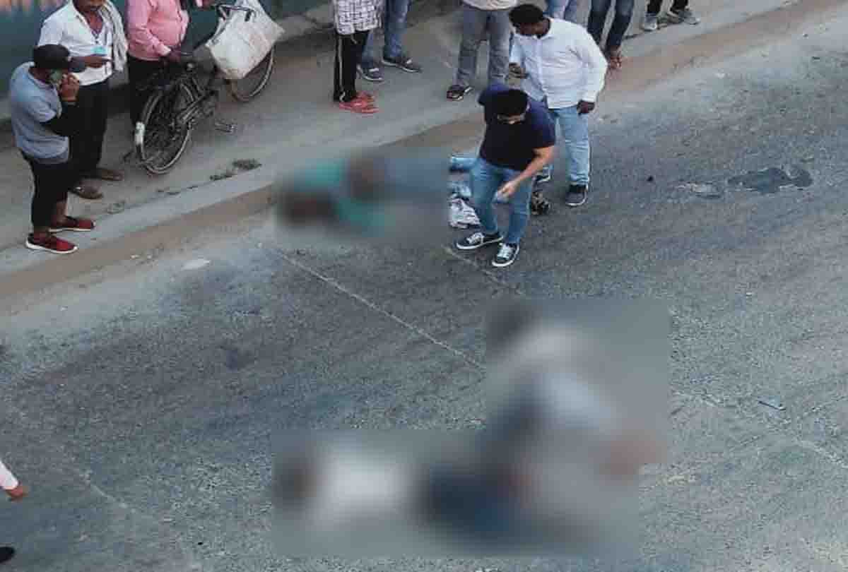 road accident in etawah up, three people died