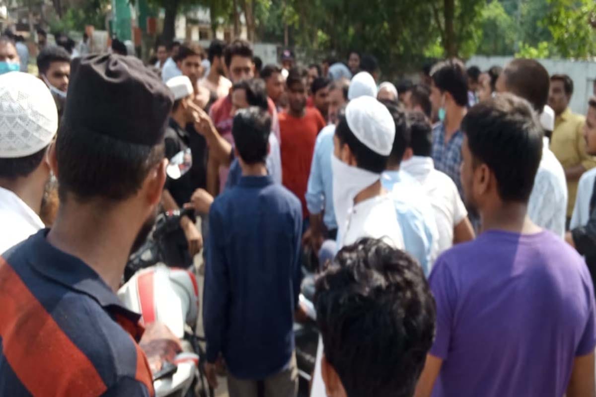 woman died in meerut after negligence at hapur road, people rucks