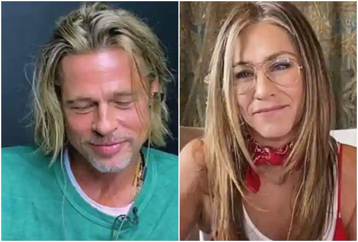 Jennifer Aniston and Brad Pitt are trending once again