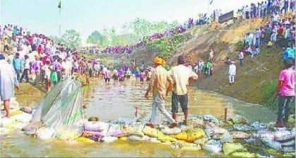57 million sanctioned by the government for the Khamaria Dam, Center asks for report