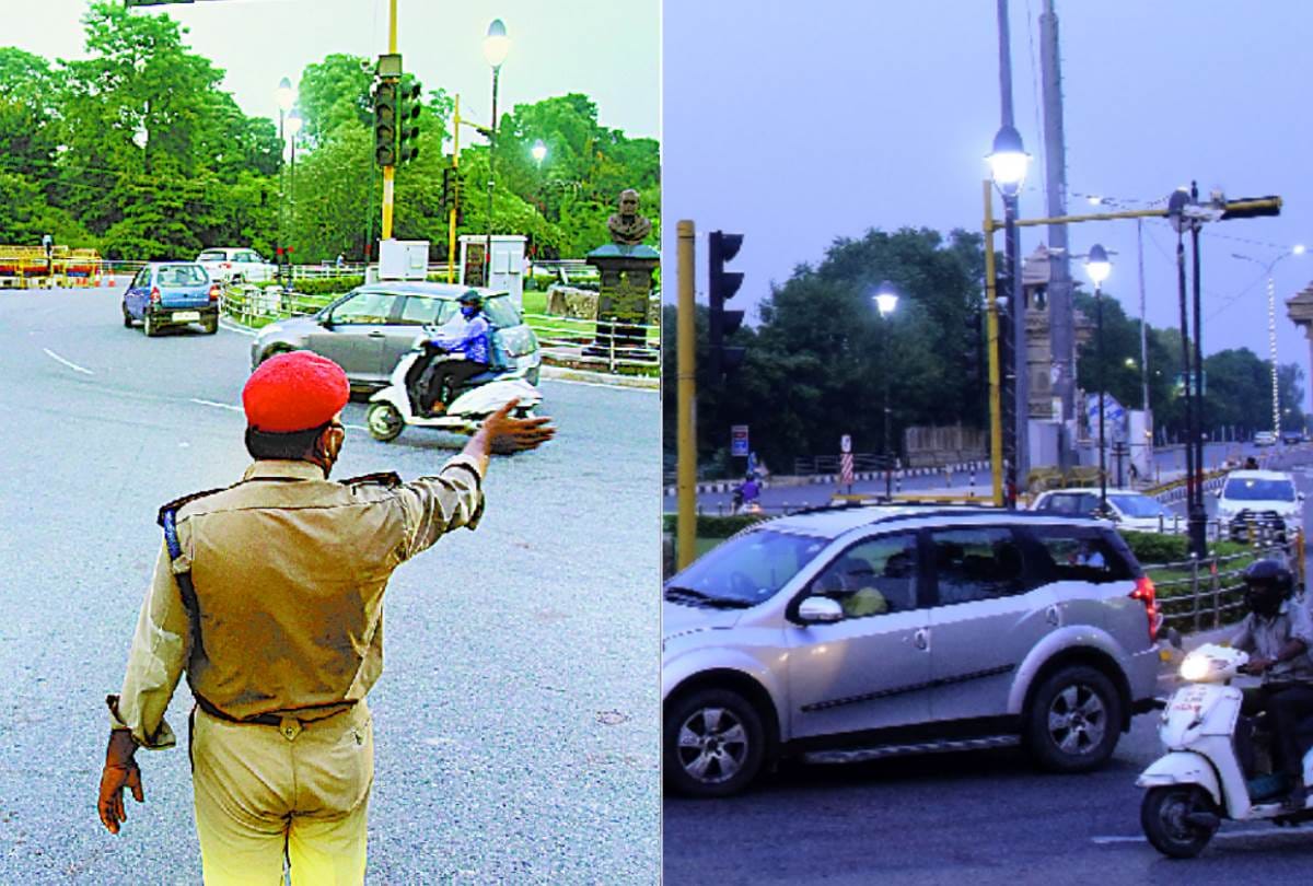 signal closed at six chaurahas in lucknow