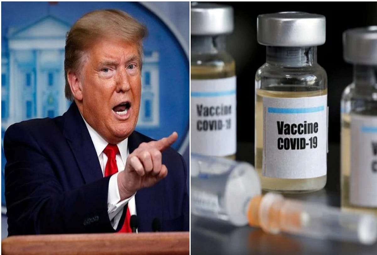 Donald trump says, Expect to have COVID-19 vaccines for every American by April 2021